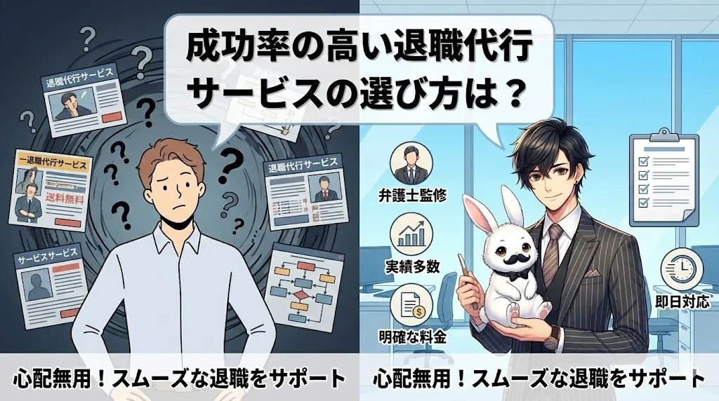 成功率の高い退職代行サービスの選び方は？｜失敗回避の具体手順と準備チェックリストを解説【2025年最新版】