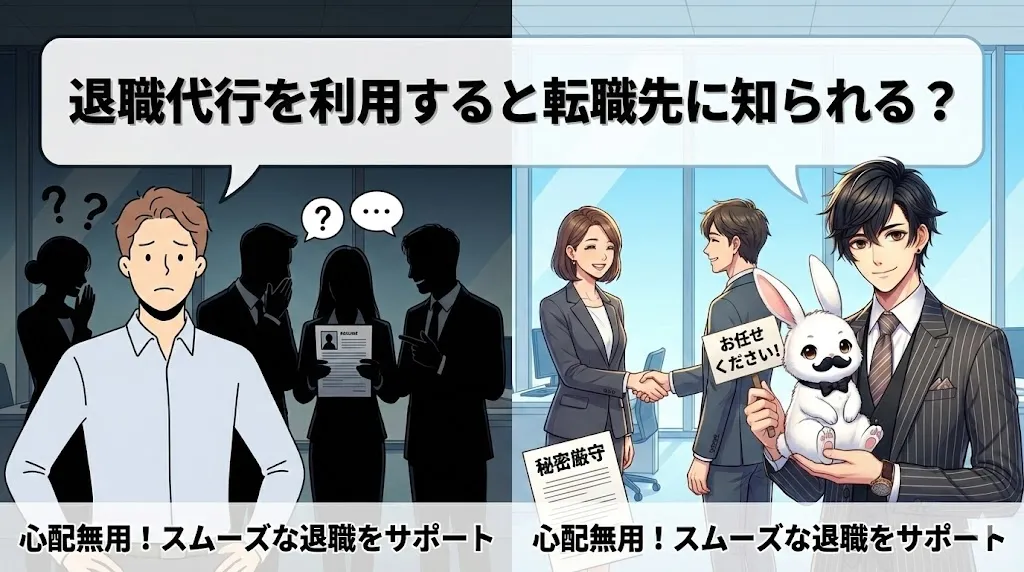 退職代行を利用すると転職先に知られる？｜影響を避ける対策を解説【2025年最新版】