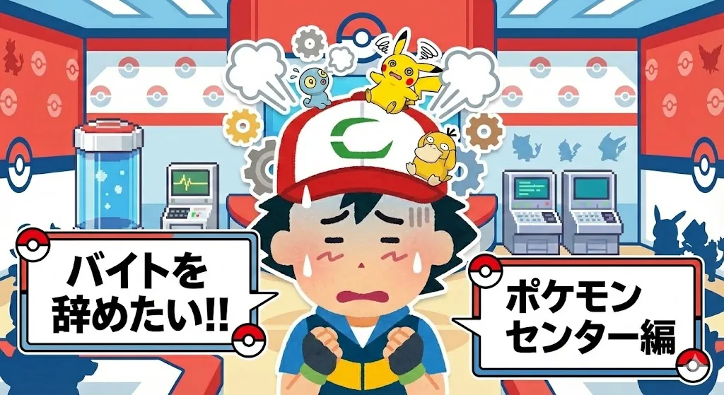 ポケモンセンターのバイトを辞めたい…評判や就活への影響は？おすすめの辞め方と店長への伝え方を徹底解説【2025年最新版】