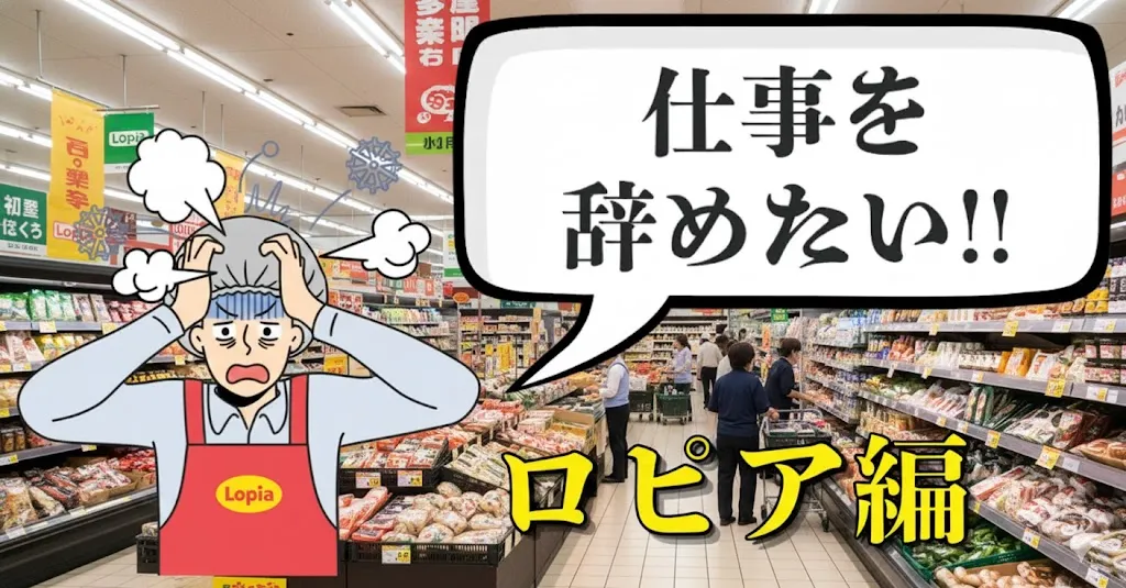 ロピアを辞めたい人必見！退職理由や評判は？おすすめの伝え方・手順・注意点を徹底解説【2025年最新版】