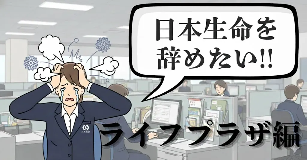 日本生命ライフプラザを辞めたい人へ｜保険営業はやばい？後悔しない円満退職の手順とおすすめ対処法を徹底解説【2025年最新版】