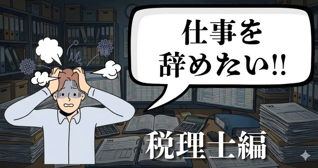 税理士・会計事務所を辞めたい人必見！辞める理由や法的注意点は？円満退職と転職成功法を解説【2025年最新版】