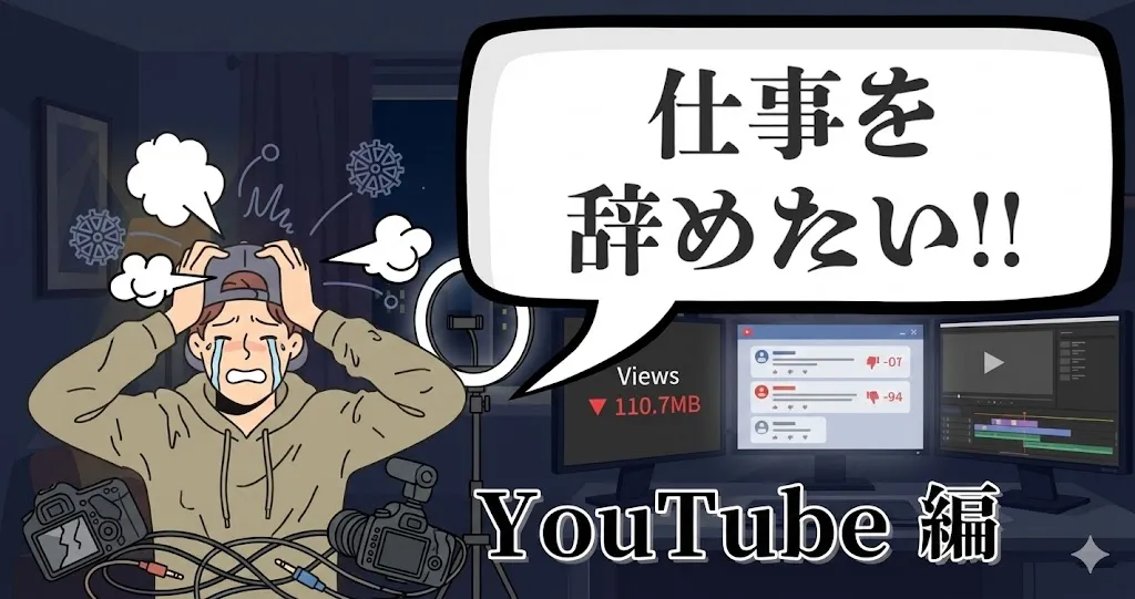 YouTubeを辞めたいのは甘えじゃない!数字の地獄から給付金で人生を再起動する方法とは?