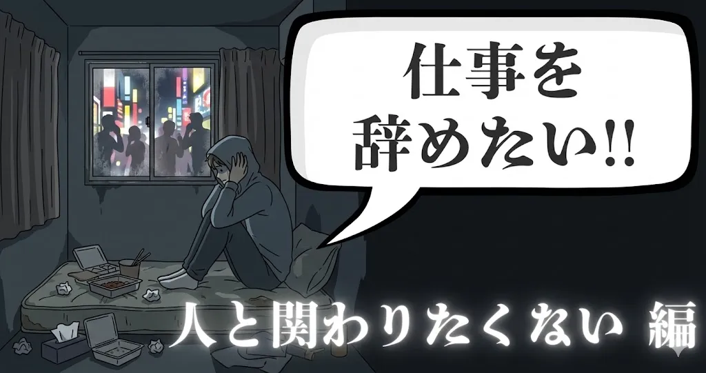 仕事も人間関係も辞めたい！「人と関わりたくない」と泣くほど疲れた時の解決策とは？