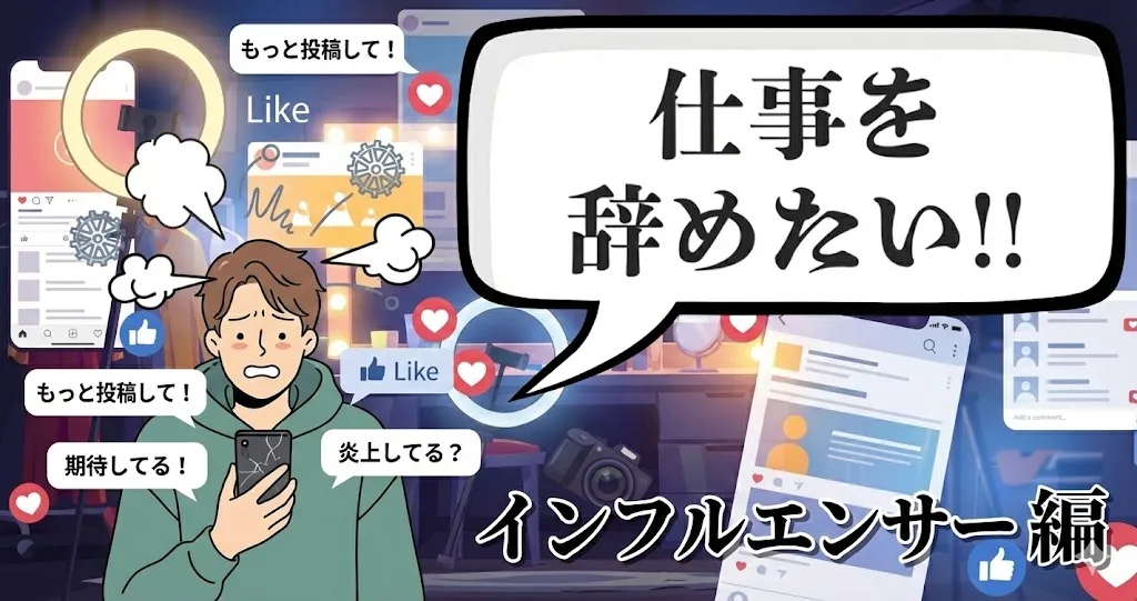 インフルエンサーを辞めたい！SNSの闇から抜け出し自由な人生を取り戻す解決策とは？