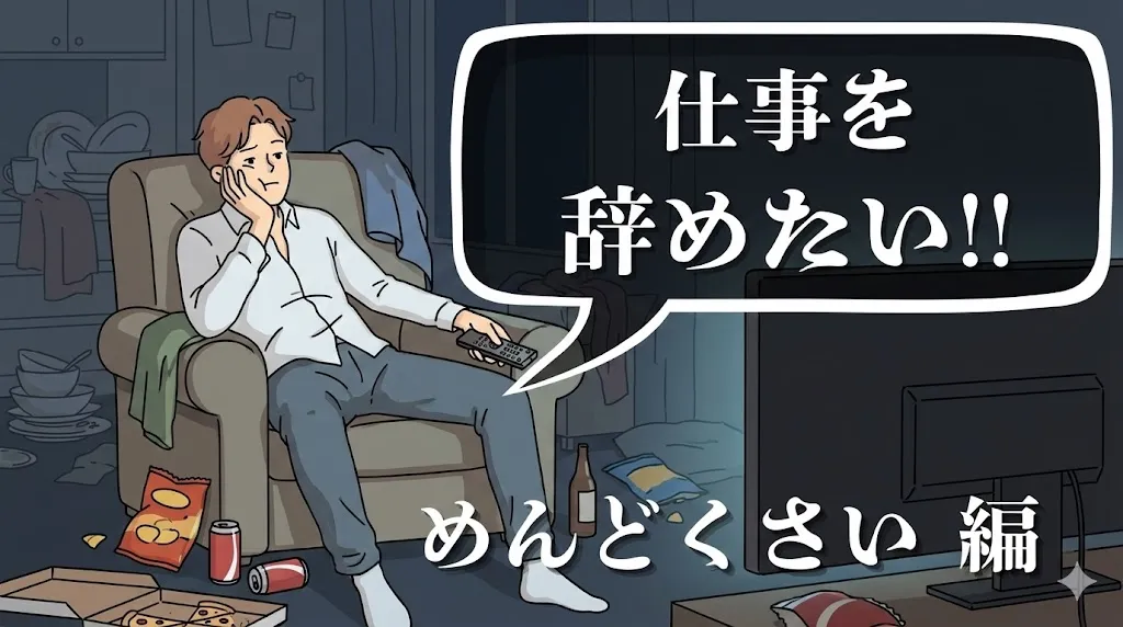 仕事がめんどくさいから辞めたい時の対処法とは？おすすめ退職代行サービス15選と無気力からの脱出ガイドを解説！
