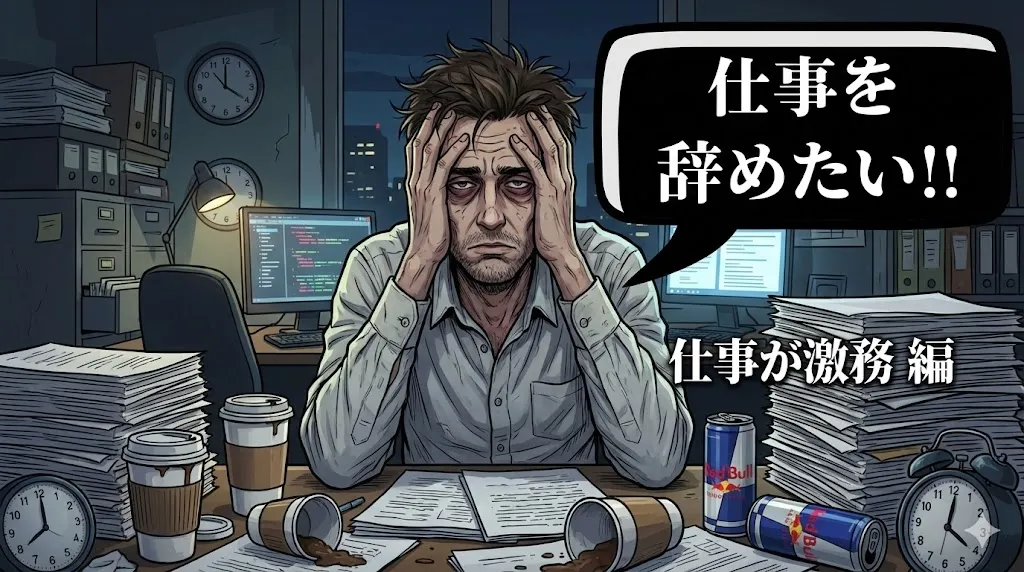 仕事が激務で辞めたい時の脱出ガイドとは？おすすめ退職代行サービス15選と心身を守るための判断基準を解説！