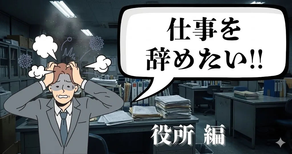 役所を辞めたいのは甘え？部長の引き止めを退職代行と給付金で安全に突破する秘策を解説！