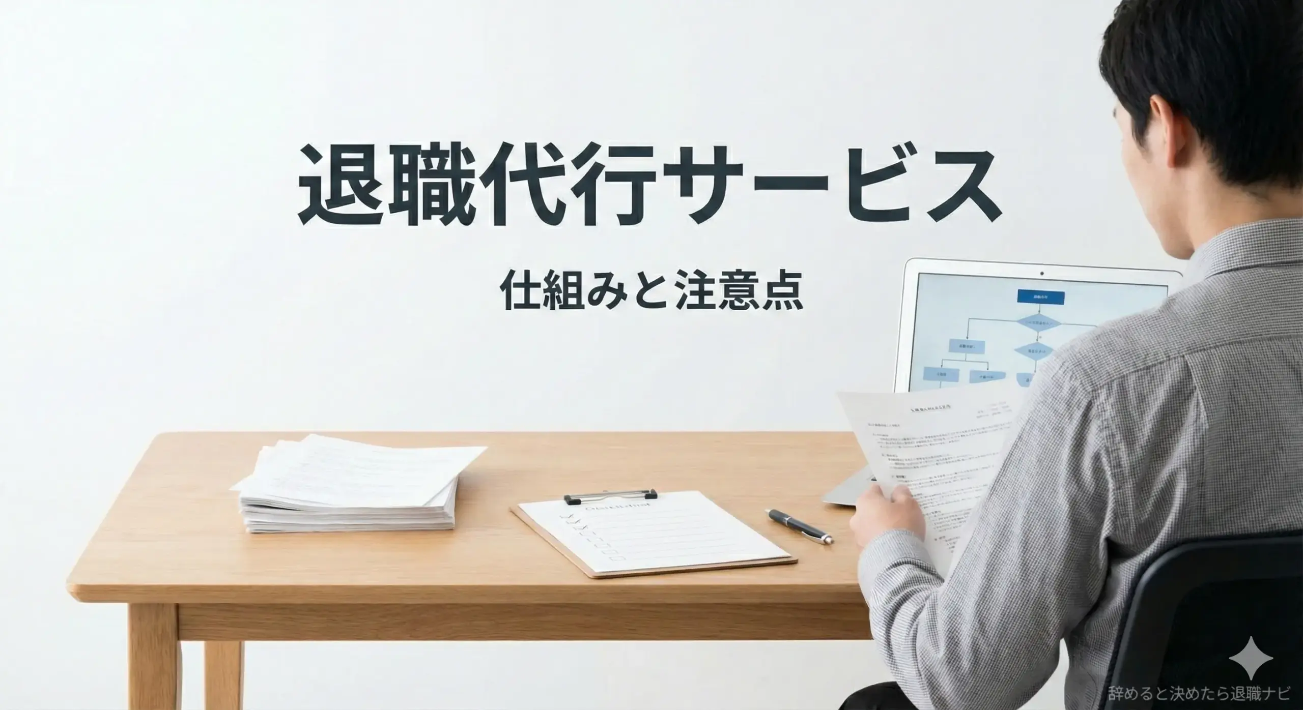 退職代行サービスの仕組みと利用における一般的注意点